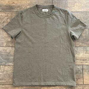 NWOT Taylor Stitch The Organic Cotton Shop Tee in Army Twist M / 40